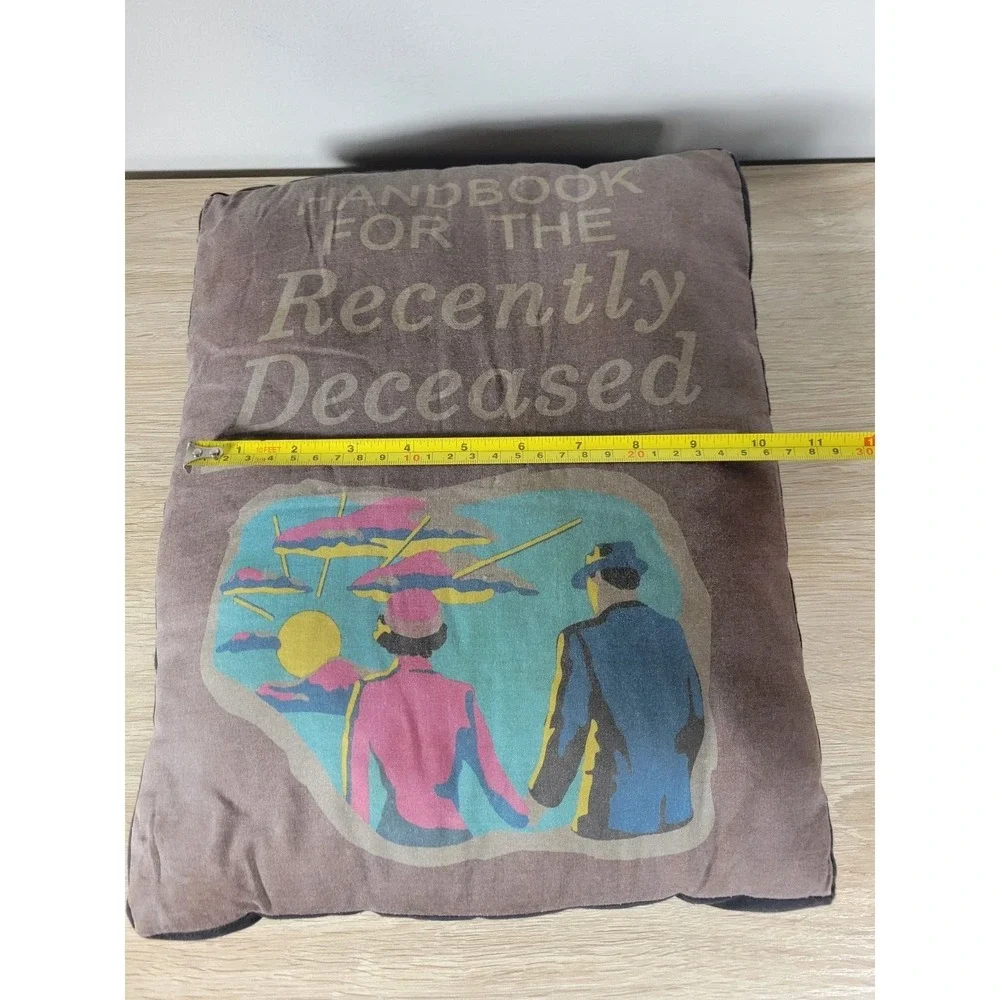 Beetlejuice Handbook For The‎ Recently Deceased Throw  Pillow  11